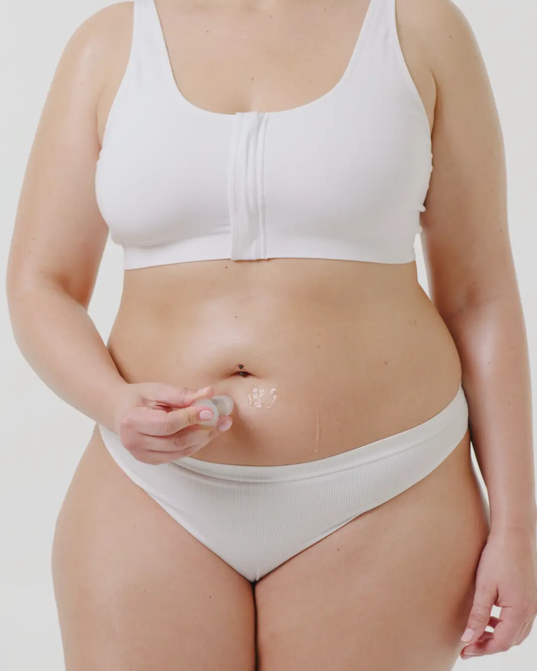 Anwendung: vorderer Bauch
30 Pumpstöße